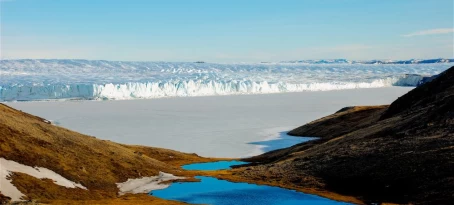 The edge of Greenland's ice cap