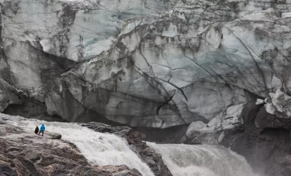 Marvel at the size of glaciers in Greenland
