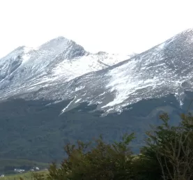 The Andes above Ushuaia