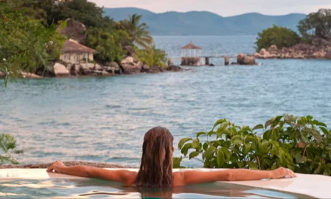 Experience the solitude of Kaya Mawa on Lake Malawi