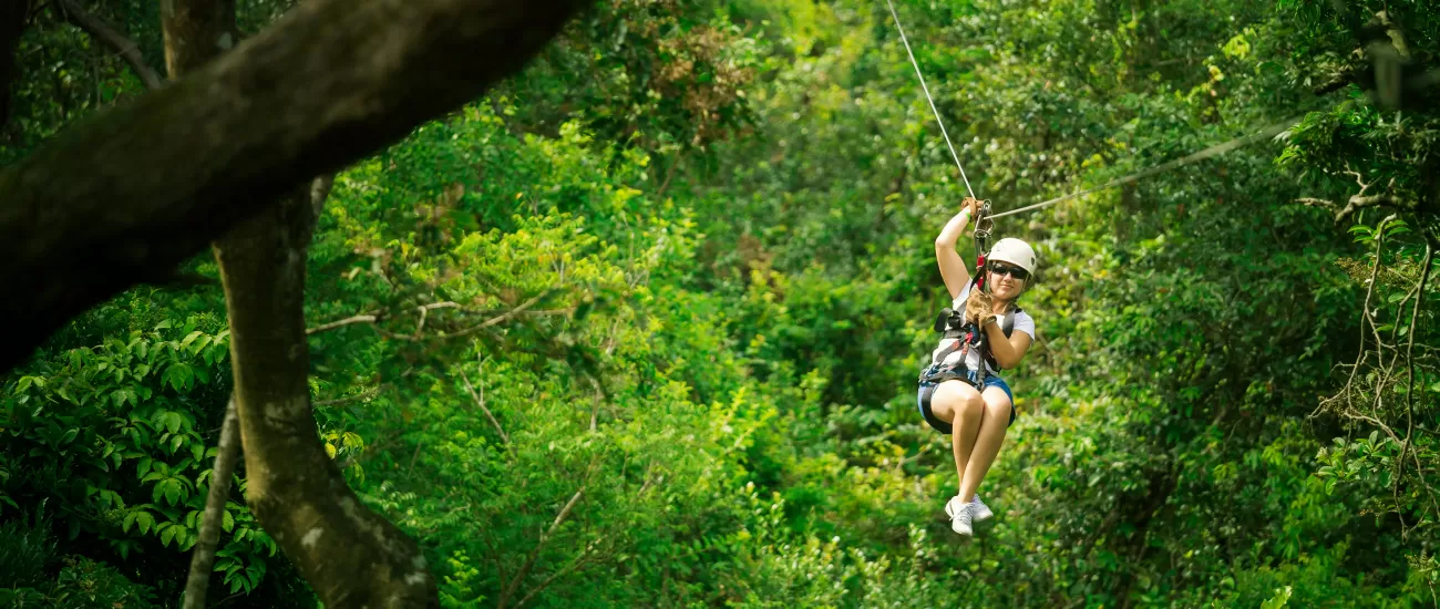 Zipline the rainforest canopy of Costa Rica