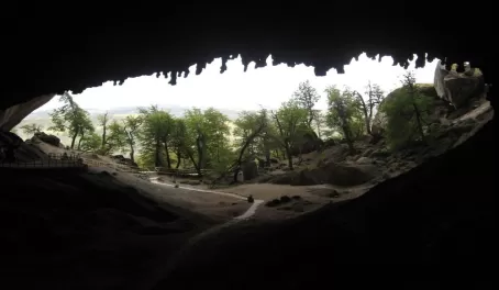 The Milodon Cavern (looking out)