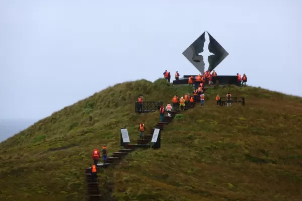 Boardwalk to the Cape Horn Monument