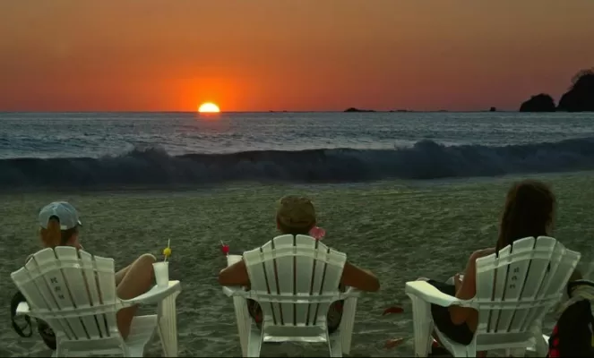 A beautiful Manuel Antonio sunset