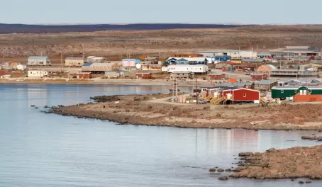 Visit a village in the Canadian Arctic
