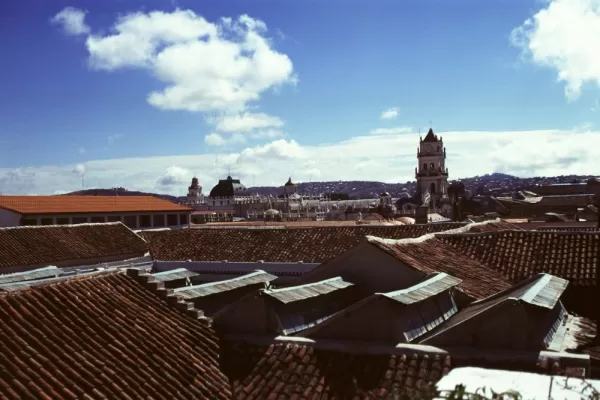 Roof tops in Sucre