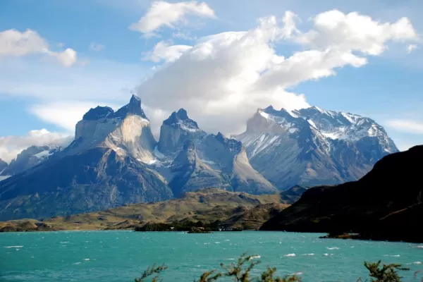 The spectacular Cuernos del Paine in Chilean Patagonia