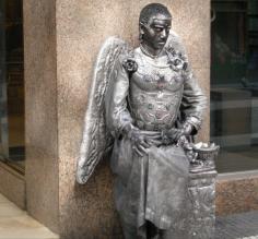 Angel sculpture