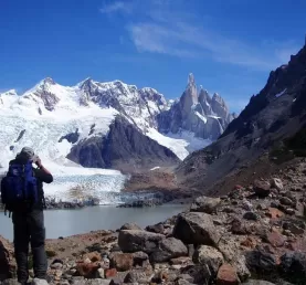 Magnificent glacier