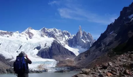 Magnificent glacier