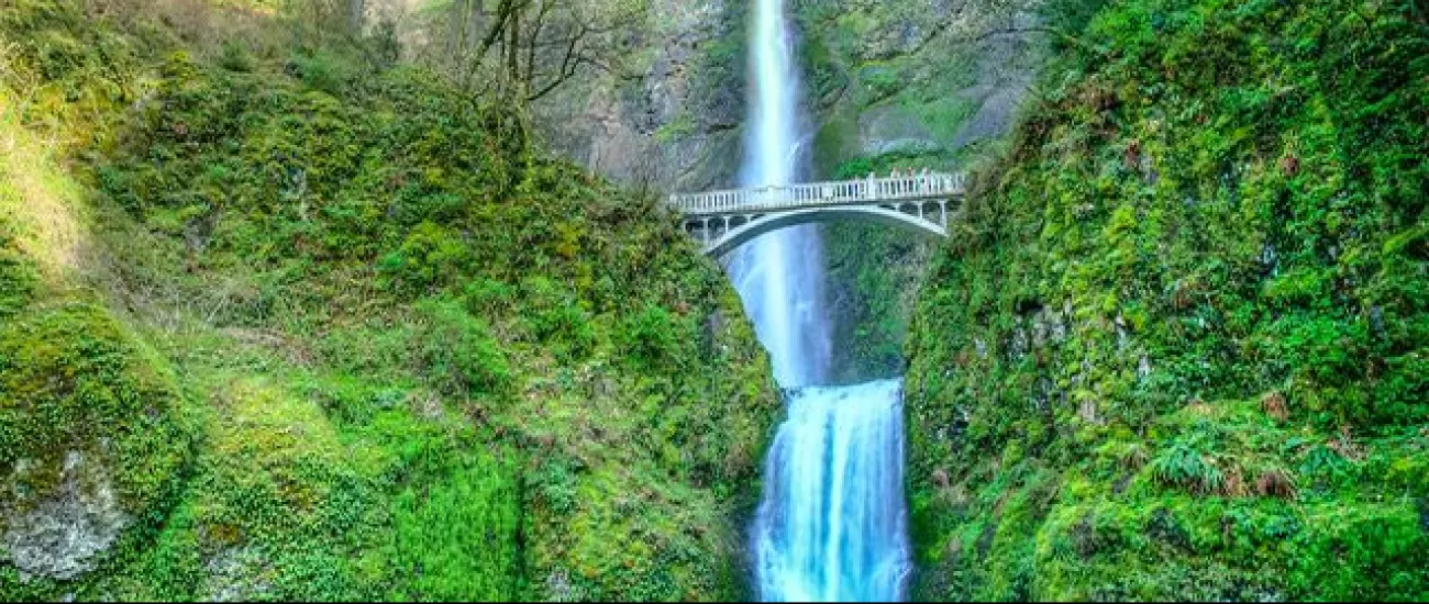 Multnomah Falls, near Portland, Oregon