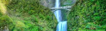 Multnomah Falls, near Portland, Oregon
