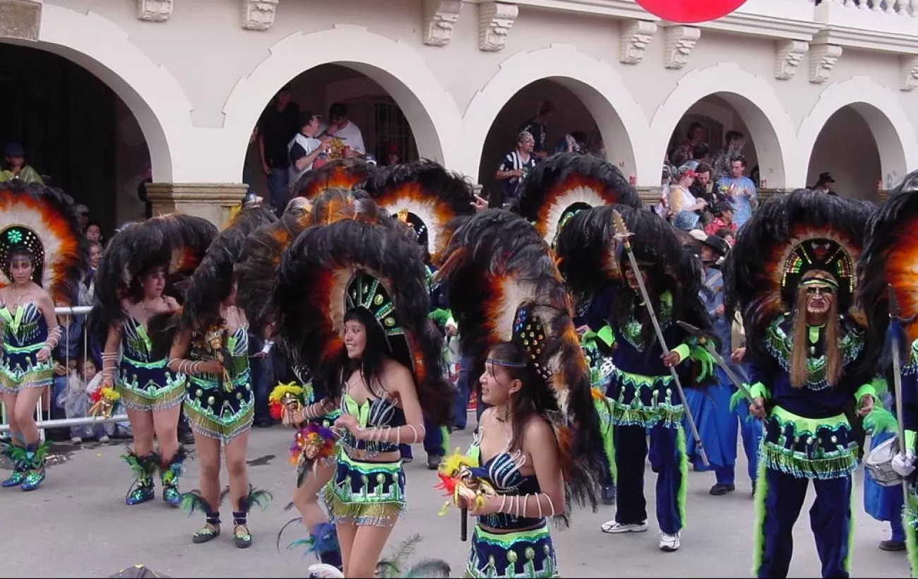 Dancers in Oruro