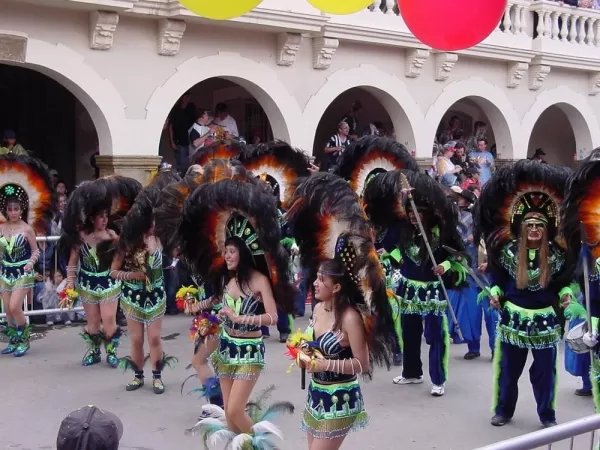 Dancers in Oruro
