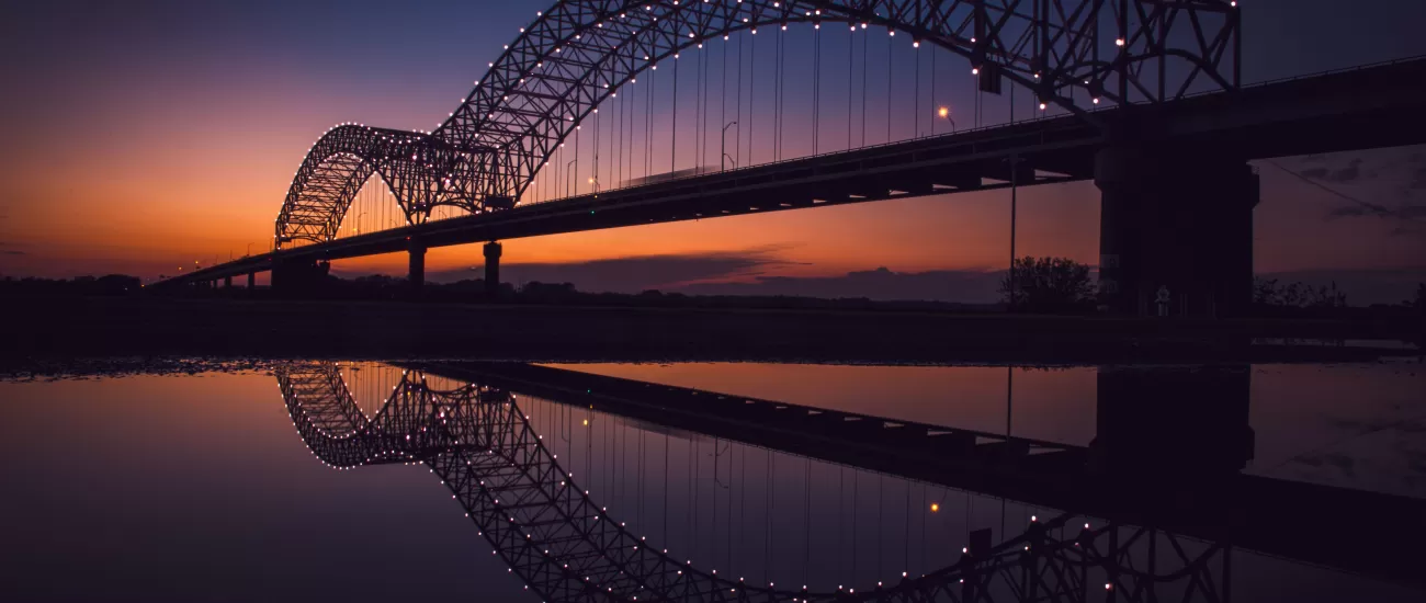 Evening in Memphis, Tennessee