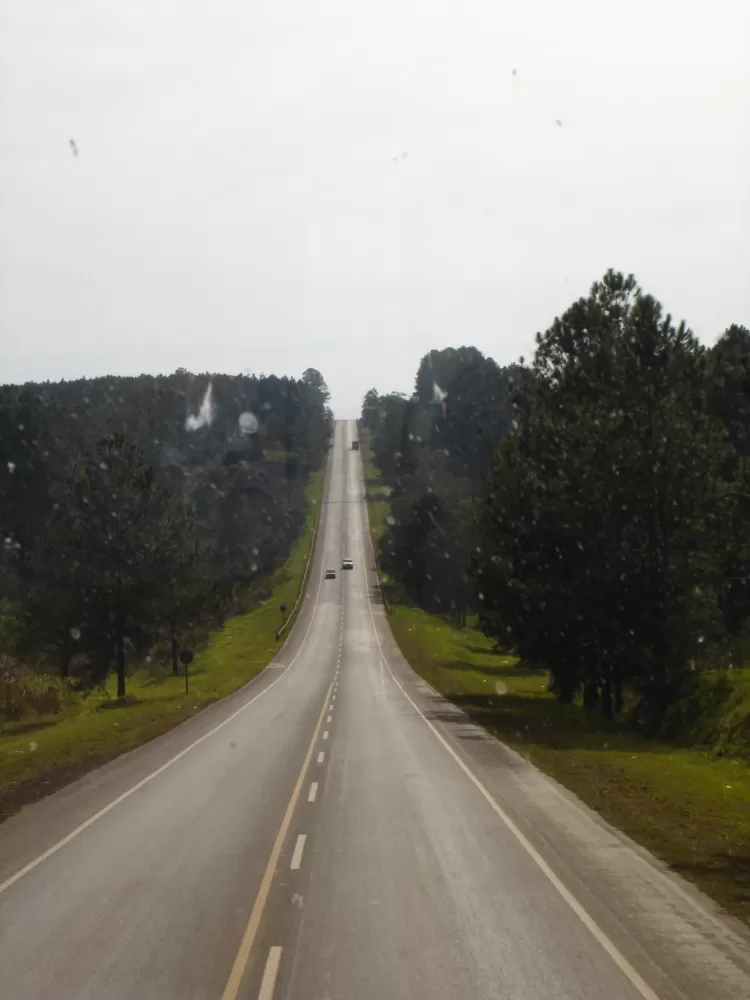 The road from Buenos Aires to Puerto Iguazu
