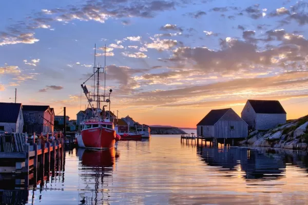 Enjoy stunning sunsets in Maine