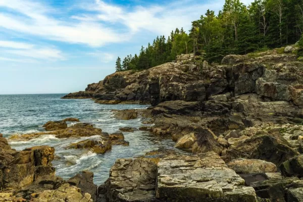 Explore Maine's beautiful rugged coast
