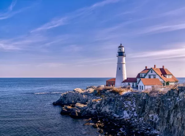 Admire the stunning Maine coast