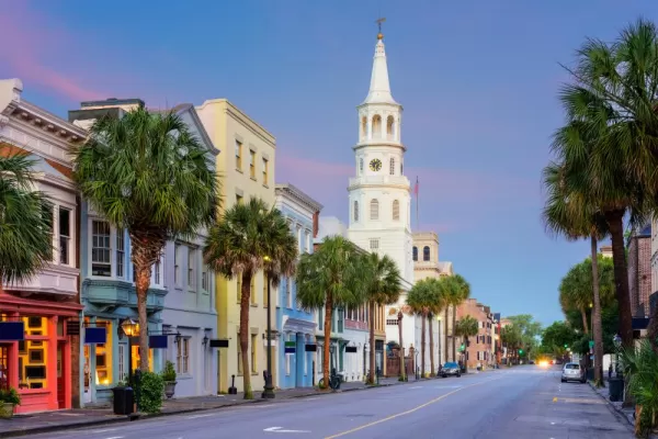 Stroll through colorful Charleston