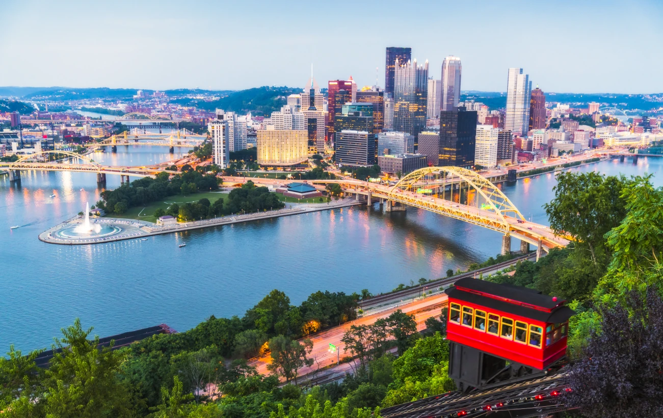 Visit historic and hilly Pittsburgh