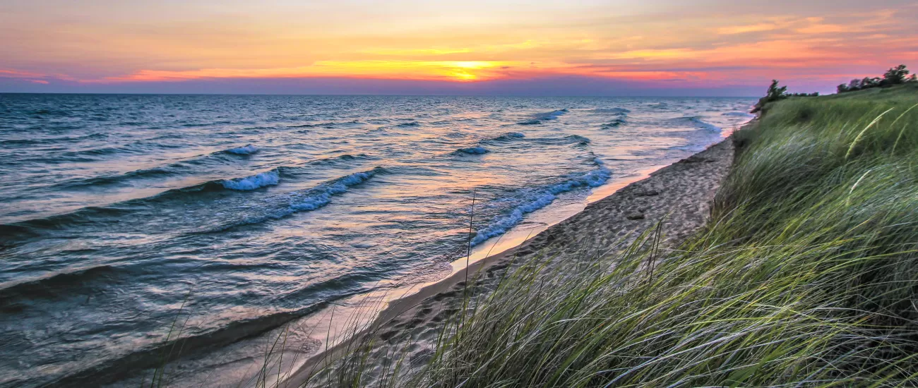 Relax on the shores of the Great Lakes