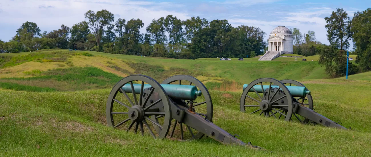 View a Civil War battlefields in Mississippi