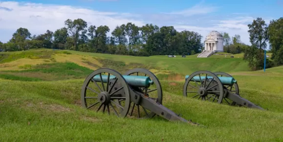 View a Civil War battlefields in Mississippi