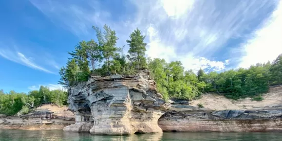 Explore the picturesque shoreline of Lake Superior