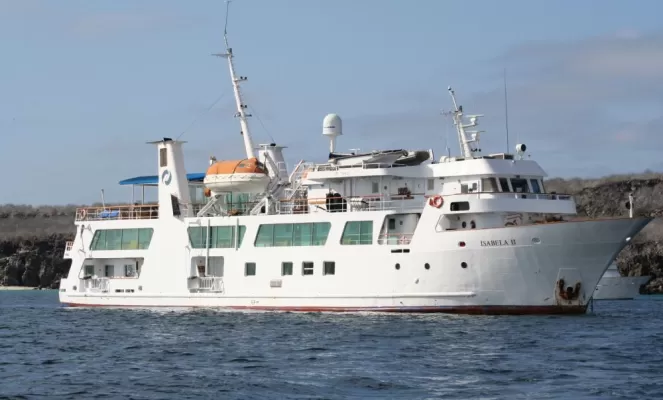Cruise the Galapagos aboard the Isabela
