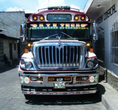Guatemalas nicest chicken bus