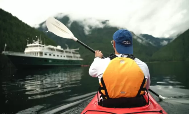 Kayaking in Misty Fjords National Monument