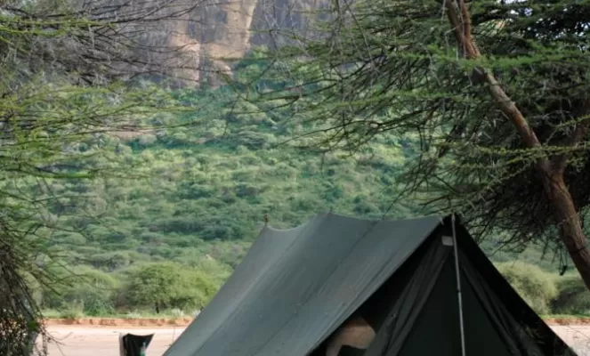 Camp for Karisia Walking Safari