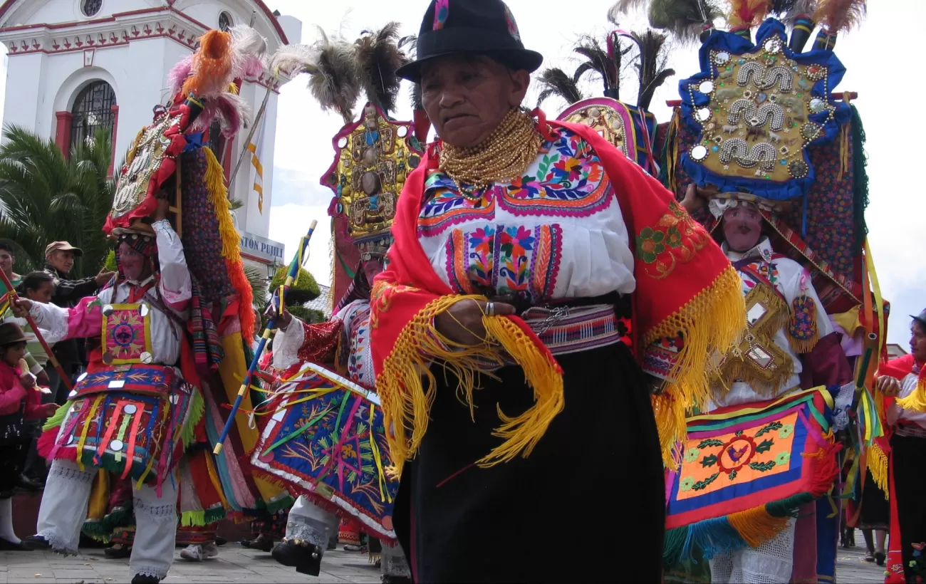 The Corpus Christi Festival in Pujili, Ecuador