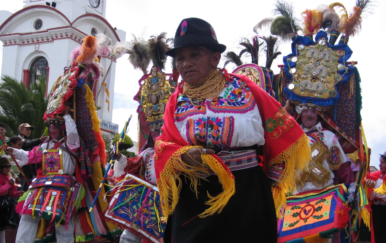 The Corpus Christi Festival in Pujili, Ecuador