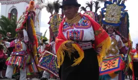 The Corpus Christi Festival in Pujili, Ecuador