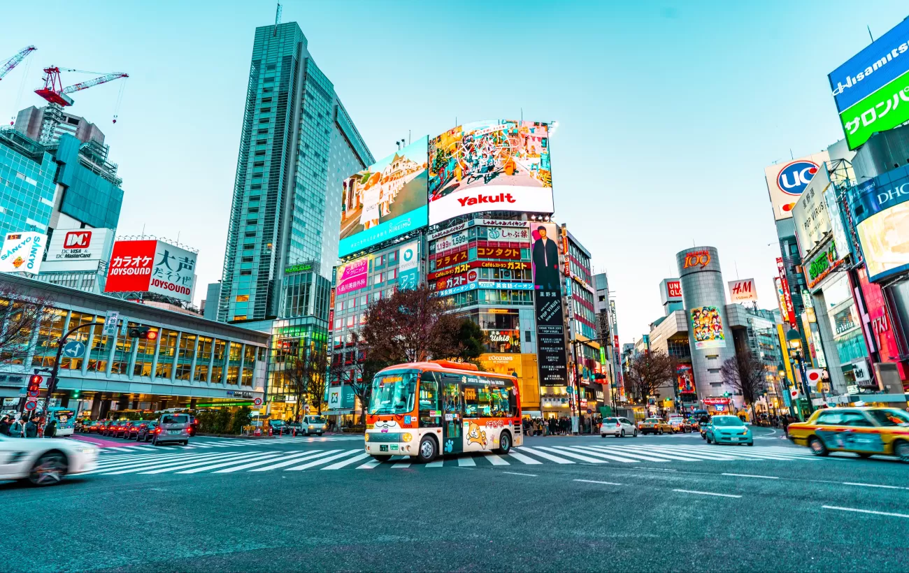 Explore colorful Tokyo