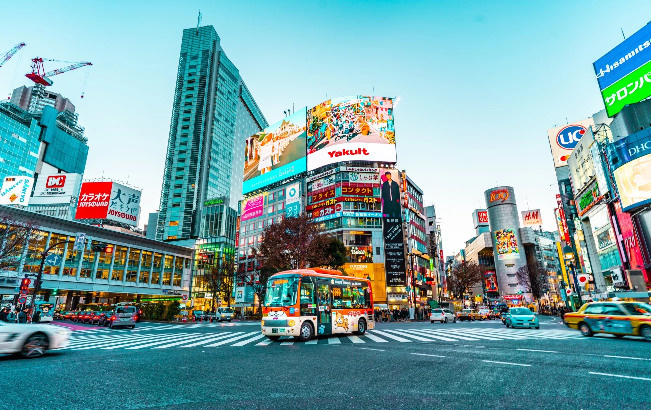 Explore colorful Tokyo