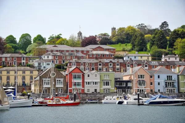 Visit the colorful port of Dartmouth