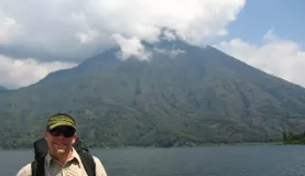 Great scenery on the lake!