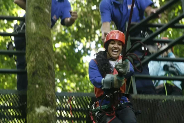 Swing through the jungle on a Costa Rican zip line tour