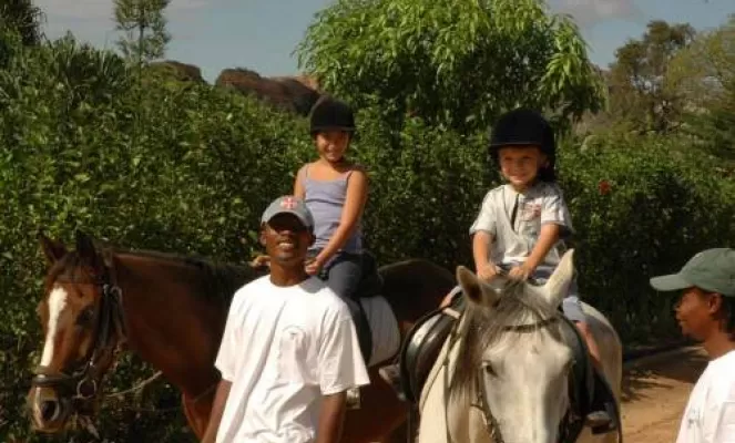 Horseback ridding adventure