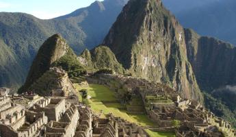 Machu Picchu at sunrise