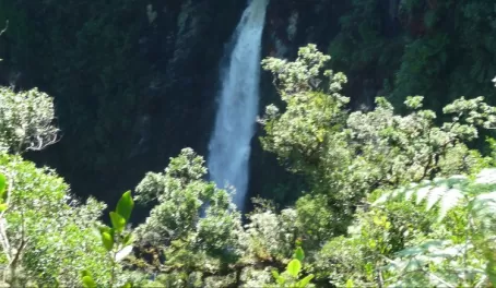 The big water  fall from the mirador