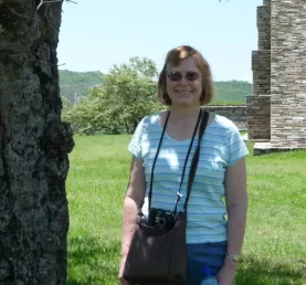 Sheree at Mixco Viejo