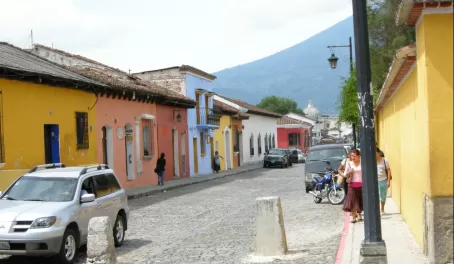Antigua street scene