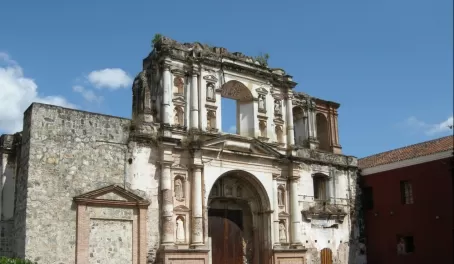 Ruins of a church