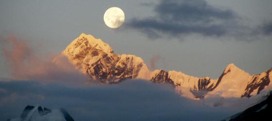 Night time in Alaska