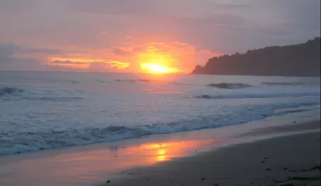 A gorgeous Costa Rican sunset