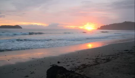 A gorgeous Costa Rican sunset